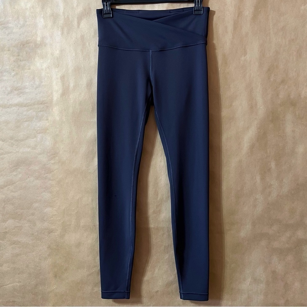 Lululemon Always On High-Rise Tight 28" Criss Cross V-Waist Intergalactic Size 6